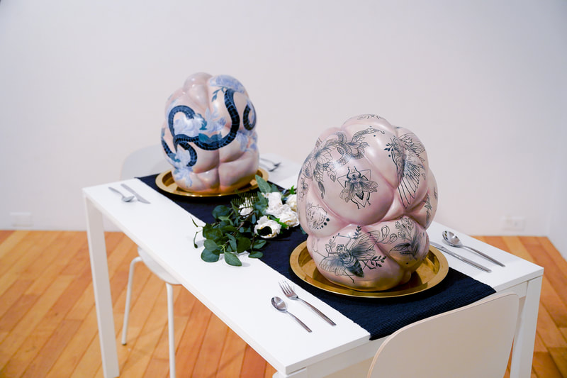 Tattooed Meat I, view 3